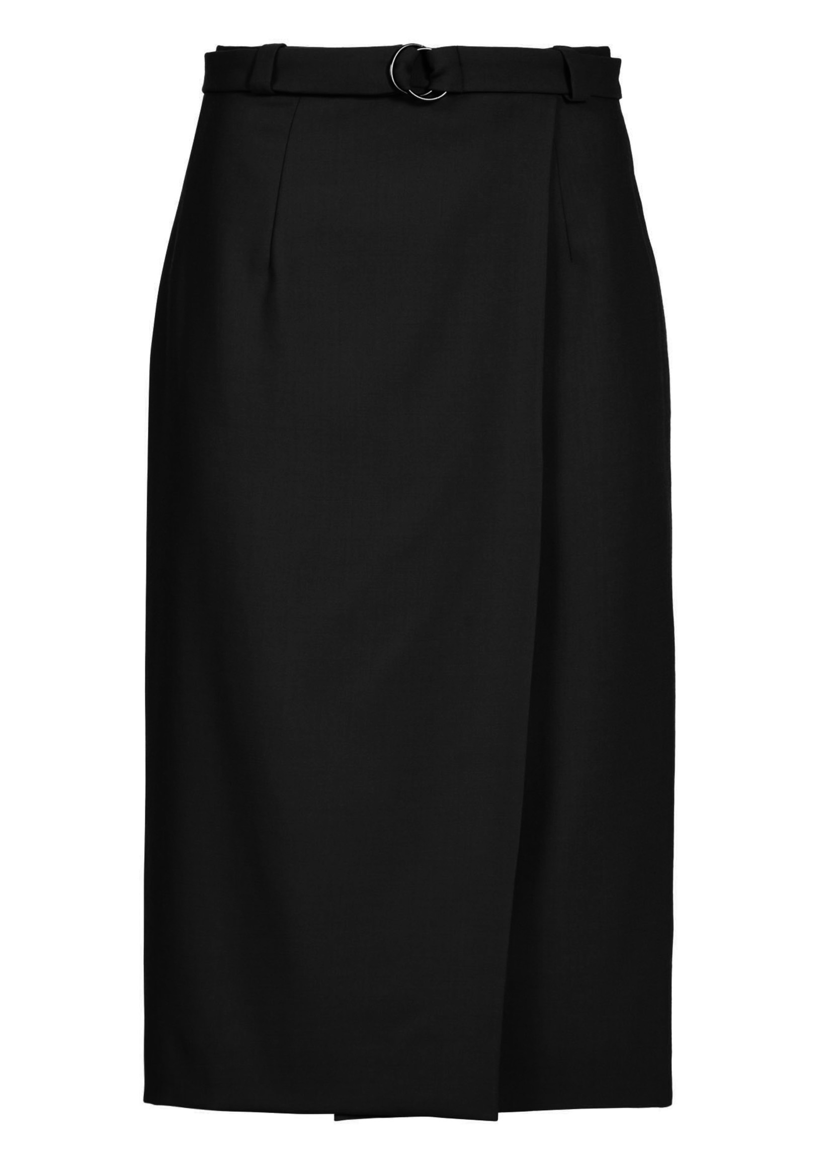 Skirt wrap look | Black
