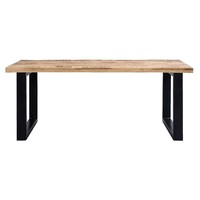 Dining table brown/black
