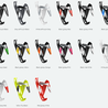 Elite Elite Bidonhouder Custom Race Plus Elite Elite Bidonhouder Custom Race Plus