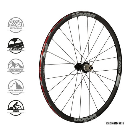 Vision Vision Wielset Trimax 30 DB-CL Clincher Shimano