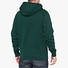 100% 100% TRIBUTE Hooded Pullover Sweatshirt Emerald 100% 100% TRIBUTE Hooded Pullover Sweatshirt Emerald