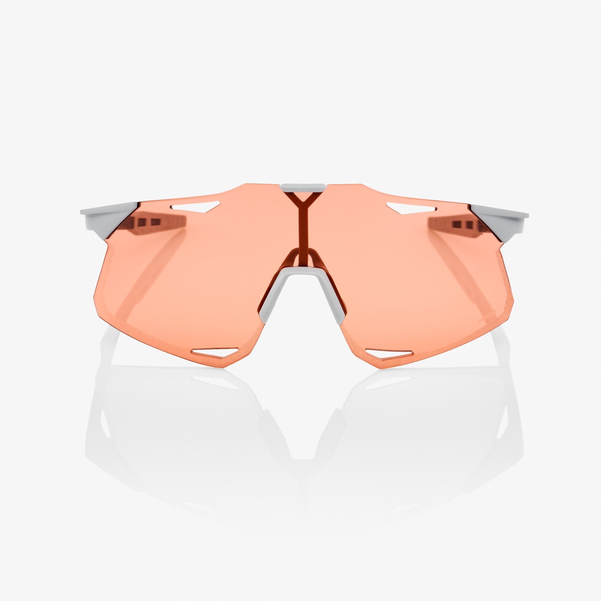 100% HYPERCRAFT - Matte Stone Grey - HiPER Coral Lens (Incl. Clear Lens) |  Sport 4 It
