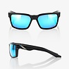 100% 100% DAZE Matte Black - HiPER® Blue Multilayer Mirror Lens 100% 100% DAZE Matte Black - HiPER® Blue Multilayer Mirror Lens