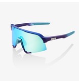 100% 100%  S3® Matte Metallic Into the Fade Blue Topaz Multilayer Mirror Lens + Clear Lens Included