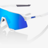 100% 100% S3® Matte White HiPER® Blue Multilayer Mirror Lens 100% 100% S3® Matte White HiPER® Blue Multilayer Mirror Lens