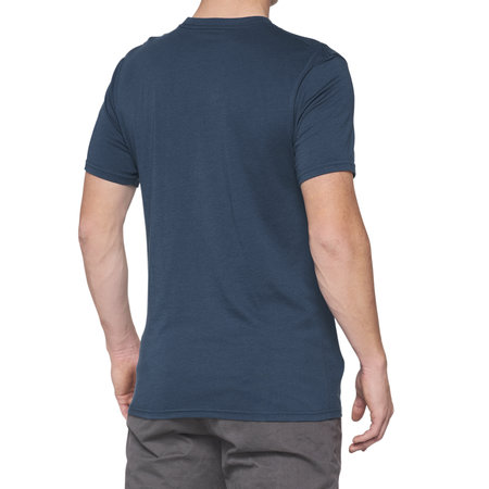 100% 100% T-Shirt Nord Blue