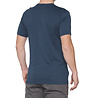 100% 100% T-Shirt Nord Blue 100% 100% T-Shirt Nord Blue