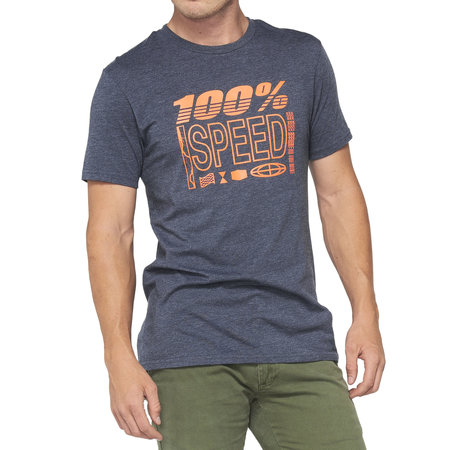 100% 100% T-Shirt Trademark Grey
