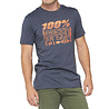 100% 100% T-Shirt Trademark Grijs 100% 100% T-Shirt Trademark Grijs
