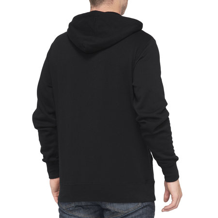 100% 100% Hoodie Sweater Classic Zwart