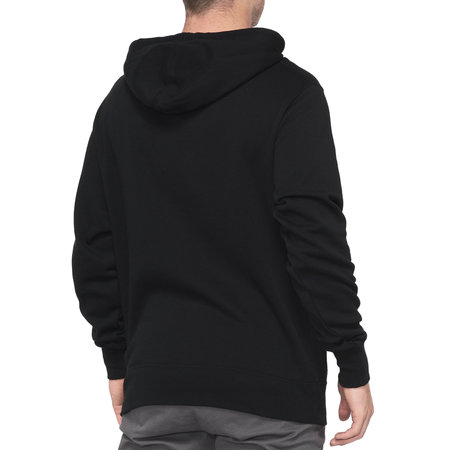100% 100% Hoodie Sweater Essential Zwart