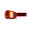 100% 100% Jeugd Crossbril MTB Strata 2 met Mirror Lens 100% 100% Jeugd Crossbril MTB Strata 2 met Mirror Lens