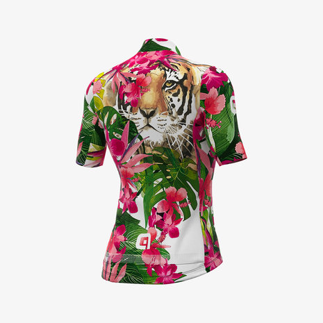 Primal Wear Women's Short Sleeve Jersey (Tiger Lily) (L