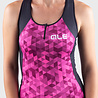 ALE Ale Women Jersey No Sleeves Solid Triangles ALE Ale Women Jersey No Sleeves Solid Triangles