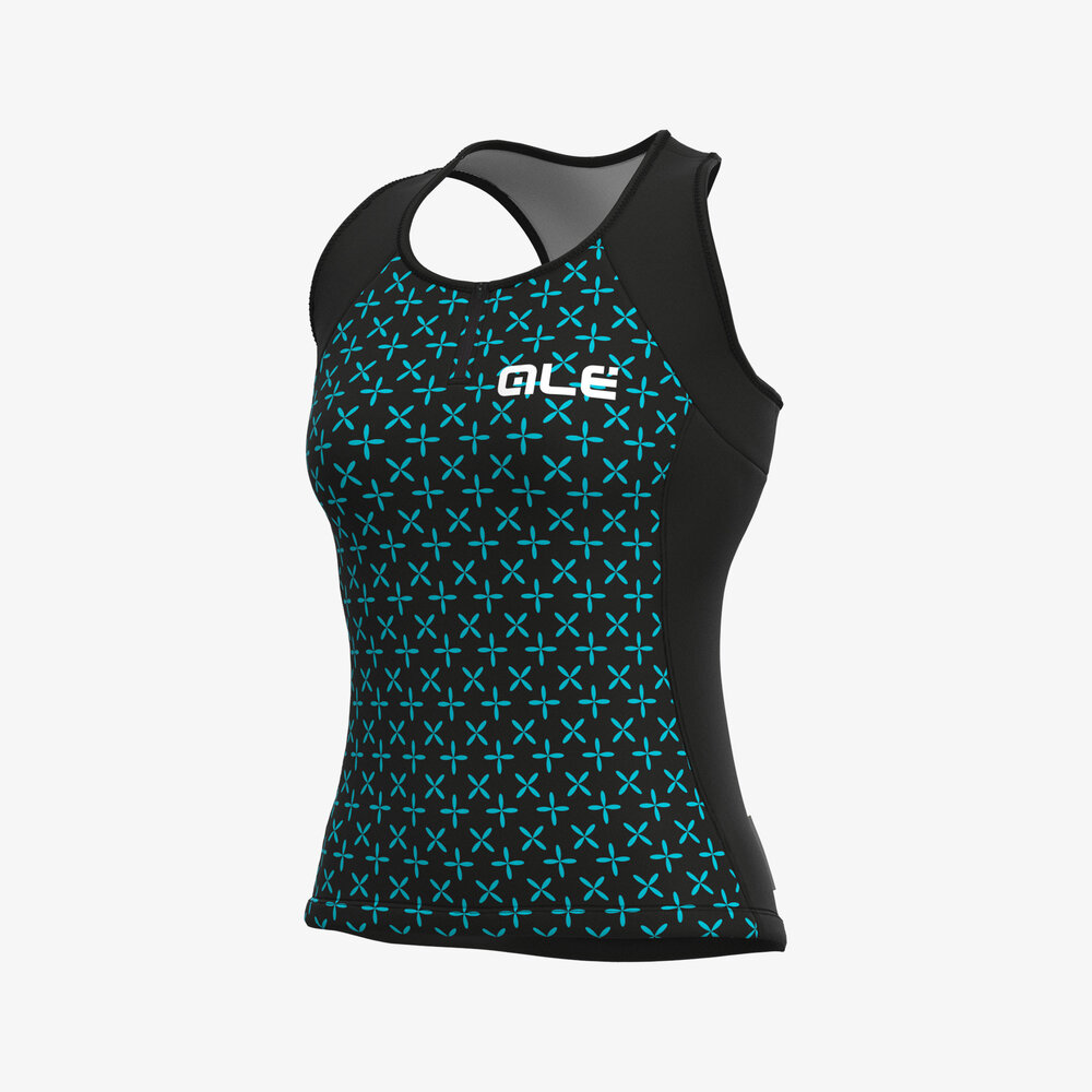 Ale Dames Fietsshirt Zonder Mouwen Solid Helios Sport4It