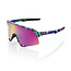 100% 100% S3 - Peter Sagan LE Soft Tact Tie Dye - Purple Multilayer Mirror Lens