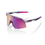 100% 100% S3 - TOKYO NIGHTS - Polished Translucent Grey - Purple Multilayer Mirror Lens