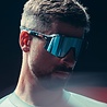 100% S3 - Black Holographic - HiPER Blue Multilayer Mirror Lens 100% S3 - Black Holographic - HiPER Blue Multilayer Mirror Lens
