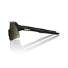 100% 100% S3 - Soft Tact Black - Soft Gold Mirror Lens 100% 100% S3 - Soft Tact Black - Soft Gold Mirror Lens
