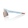 100% 100% S3 - Soft Tact Two Tone - HiPER Silver Mirror Lens 100% 100% S3 - Soft Tact Two Tone - HiPER Silver Mirror Lens