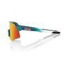 100% 100% S3 - Gloss Metallic Bora / Matte White - HiPER Red Multilayer Mirror Lens 100% 100% S3 - Gloss Metallic Bora / Matte White - HiPER Red Multilayer Mirror Lens
