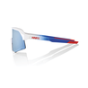 100% 100% S3 - TotalEnergies Team Matte White / Metallic Blue - HiPER Blue Multilayer Mirror Lens 100% 100% S3 - TotalEnergies Team Matte White / Metallic Blue - HiPER Blue Multilayer Mirror Lens