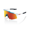 100% 100% Speedcraft - Gloss Metallic Bora / Matte White - HiPER Red Multilayer Mirror Lens 100% 100% Speedcraft - Gloss Metallic Bora / Matte White - HiPER Red Multilayer Mirror Lens