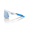 100% 100% Speedcraft - Movistar Team White - HiPER Blue Multilayer Mirror Lens 100% 100% Speedcraft - Movistar Team White - HiPER Blue Multilayer Mirror Lens
