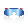 100% 100% Speedcraft - TotalEnergies Team Matte White / Metallic Blue - HiPER Blue Multilayer Mirror Lens 100% 100% Speedcraft - TotalEnergies Team Matte White / Metallic Blue - HiPER Blue Multilayer Mirror Lens