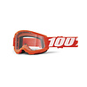 100% 100% Jeugd Crossbril MTB Strata 2 met Clear Lens 100% 100% Jeugd Crossbril MTB Strata 2 met Clear Lens