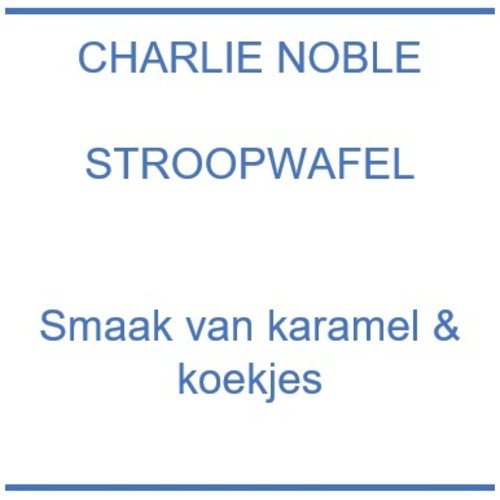 Charlie Noble Stroopwafel