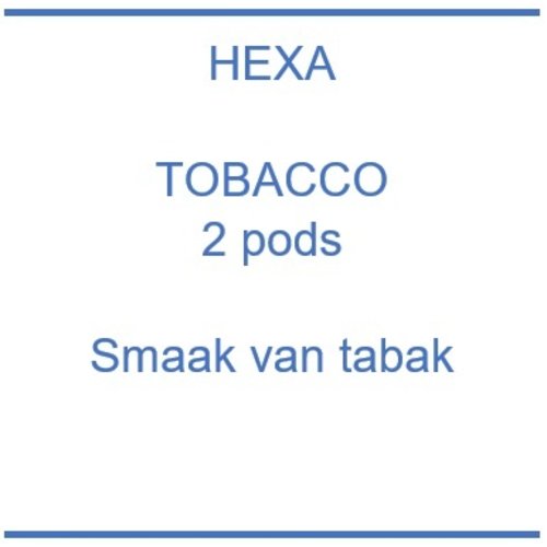 Hexa Pod - Tobacco