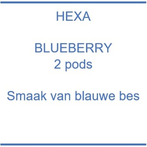 Hexa Pod - Blueberry