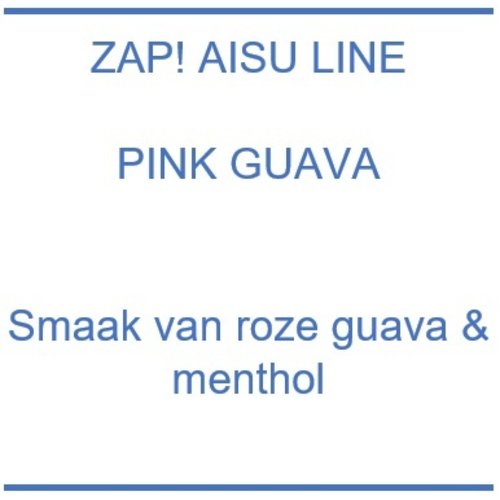 Zap! Aisu Line Pink Guava