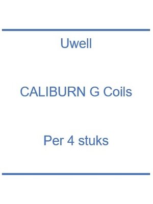 Uwell Caliburn G coils