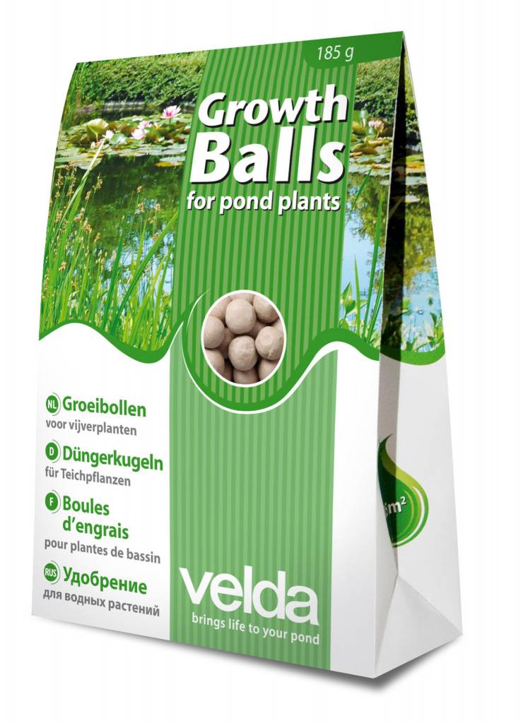 Afbeelding Velda Groeibollen 185 gram - 50 Stuks door A2koi.nl