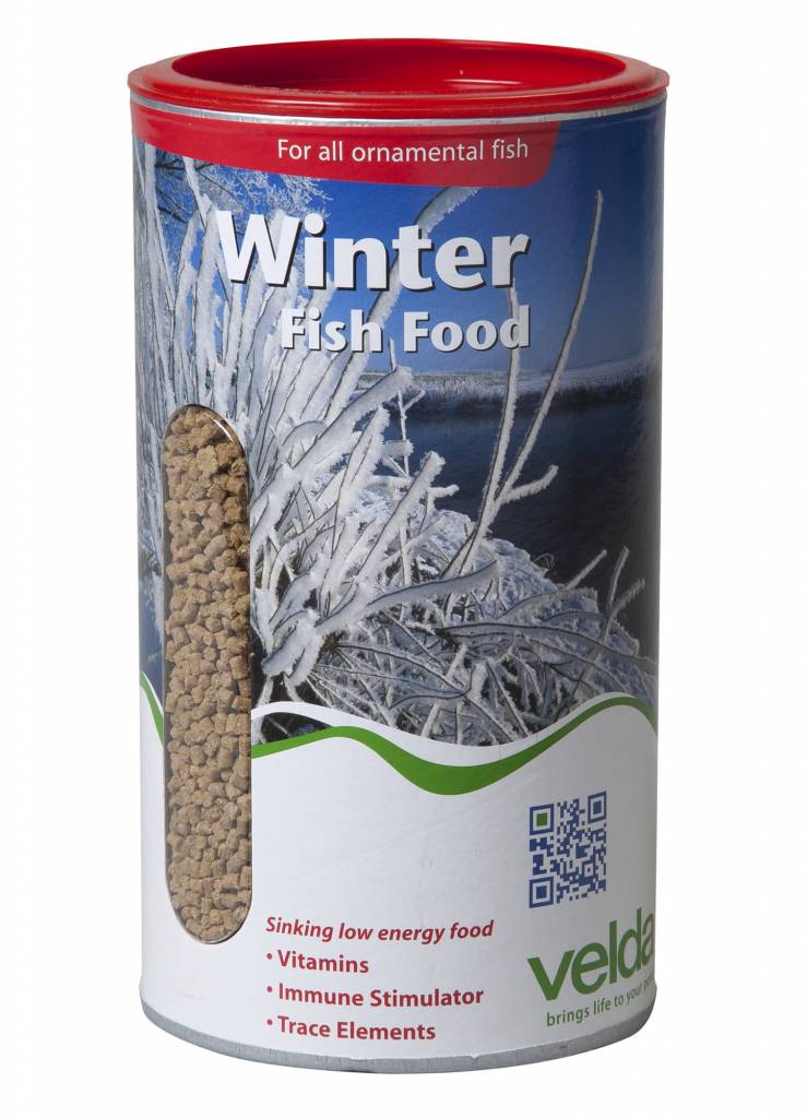 Afbeelding Velda Winter Fish Food 2500 ml / 1350 gram door A2koi.nl