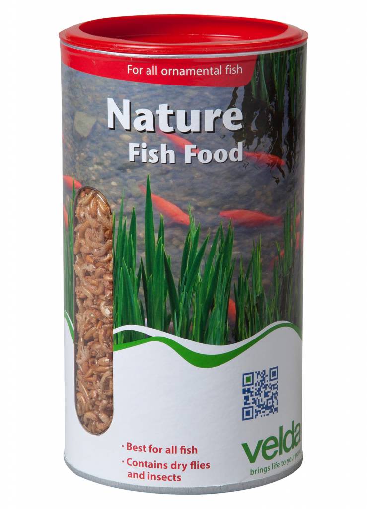 Afbeelding Velda Nature Fish Food 1250 Ml / 130 gram door A2koi.nl