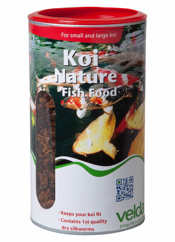 Afbeelding Velda Koi Nature Fish Food 1250 Ml / 360 gram door A2koi.nl