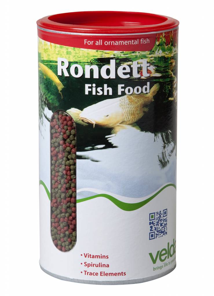 Afbeelding Velda Rondett Fish Food 4000 Ml / 1350 gram door A2koi.nl