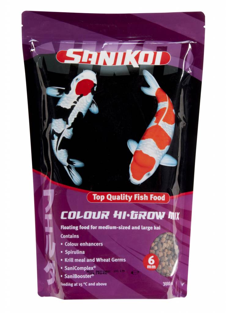 Afbeelding Velda sanikoi colour higrow 6 mm 3000 ml door A2koi.nl