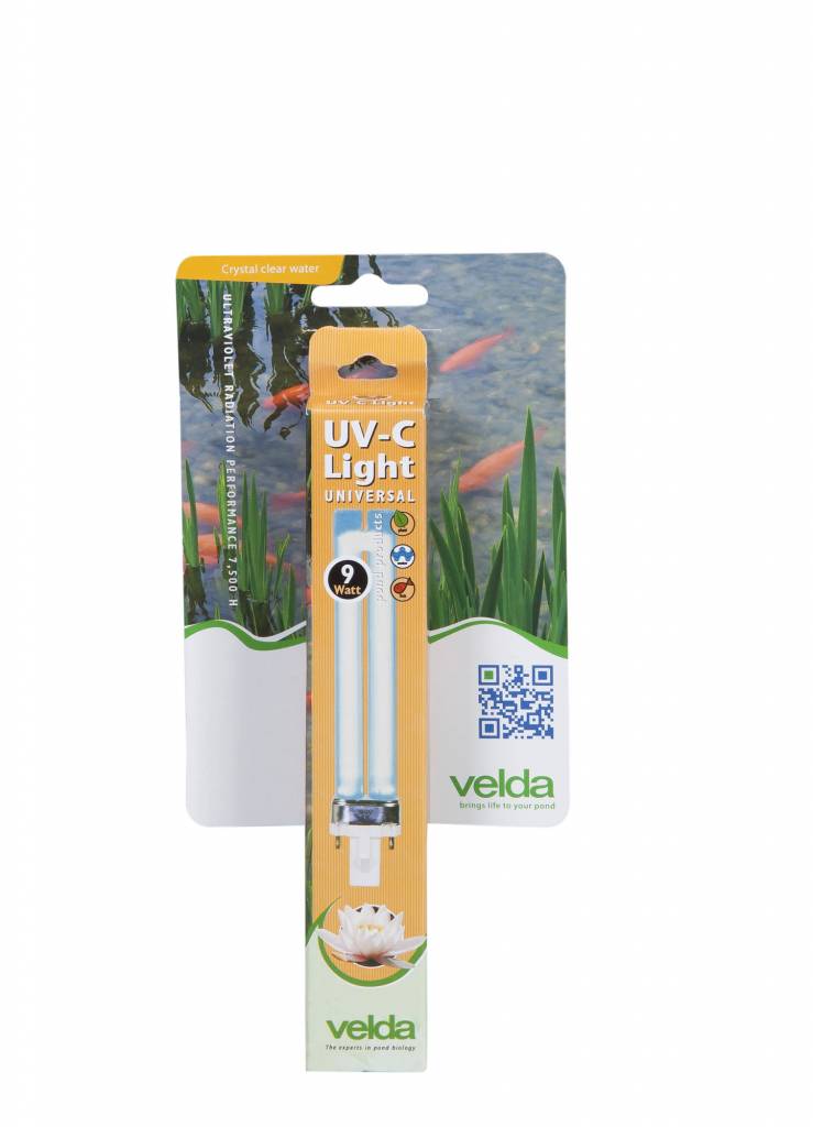 Afbeelding Velda UV-C PL Lamp 9 Watt door A2koi.nl