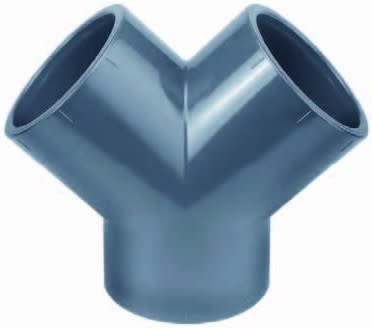 Afbeelding Y-stuk lijm 50mm door A2koi.nl