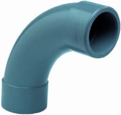 Afbeelding VDL Bocht 90° Spuitgiet lijm 40mm door A2koi.nl