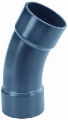 Afbeelding Bocht 30° Lijm 110mm door A2koi.nl