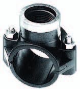 Afbeelding Aanboorzadel 50 x 1" met RVS Ring door A2koi.nl