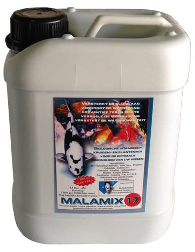 Afbeelding Malamix 17 2,5 ltr (van koidokter Maarten Lammens) door A2koi.nl