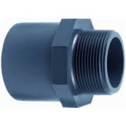 Afbeelding Puntstuk buitendraad 50mm x 63mm x 2'' door A2koi.nl