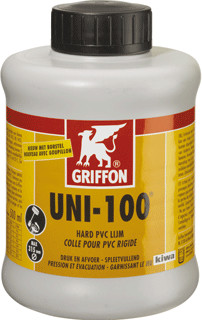 Afbeelding Griffon Hard Lijm PVC Uni-100 250ml door A2koi.nl