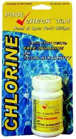 Afbeelding Aquaforte Poolcheck 3 in 1 Teststrip voor Zwembad (50 st) door A2koi.nl